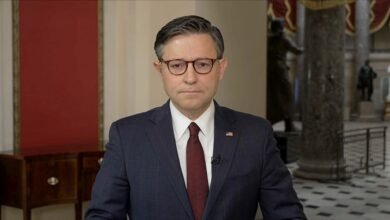 Trump's comments on the shipment of troops to US cities were "selected by cherry" of the speech, says President Johnson