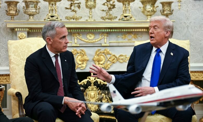 Trump's suspension of trade talks between the United States and Canada could affect these prices