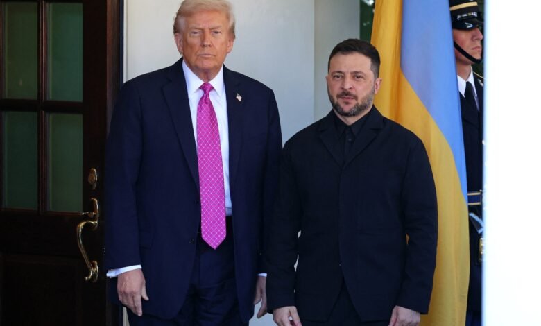 Zelenskyy, at the White House, says Trump has a "strong chance" of ending Russia's war against Ukraine
