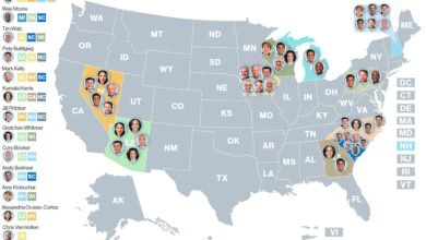 2028 presidential hopefuls flock to key battleground states: where have they traveled?