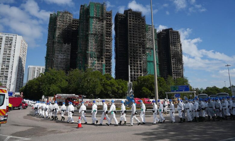 Death toll rises to 146 in Hong Kong skyscraper fire, authorities say