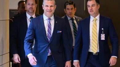 Hegseth declines to comment on the report that the ship's survivors died as a result of his orders to the military.