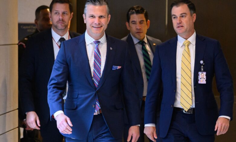 Hegseth declines to comment on the report that the ship's survivors died as a result of his orders to the military.