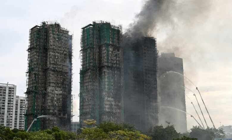 Hong Kong fire death toll rises to 128, officials say