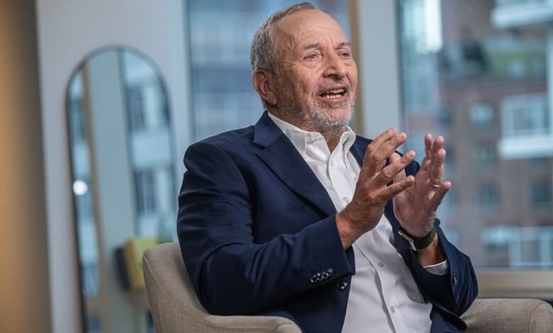 PHOTO: President Emeritus of Harvard University Interview with Lawrence Summers