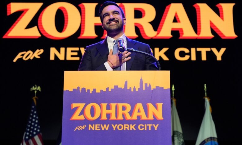 'Led by an immigrant': New York Mayor-elect Zohran Mamdani criticizes Trump in victory speech