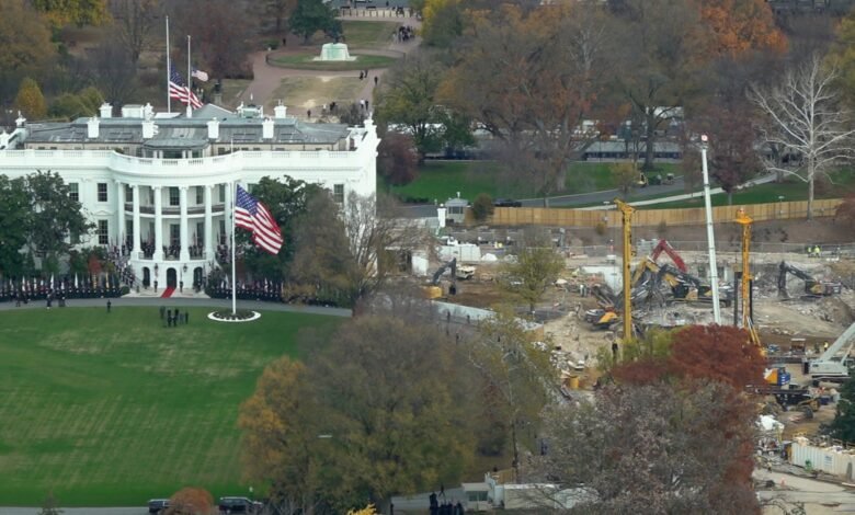 New images show the East Wing of the White House torn down for a $300 million ballroom