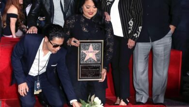 PHOTO: In this Nov. 3, 2017 file photo, Selena's family attends singer Selena Quintanilla's posthumous honoring with a star on the Hollywood Walk of Fame in Hollywood, California.