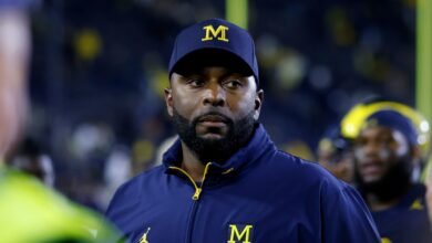 Fired University of Michigan football coach Sherrone Moore charged with trespassing, harassment