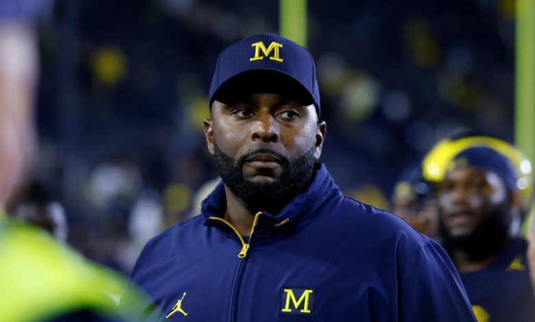 Fired University of Michigan football coach Sherrone Moore charged with trespassing, harassment