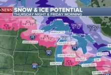 Major winter storm forecast to bring snow and ice to Midwest, Northeast