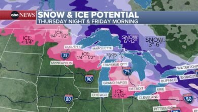 Major winter storm forecast to bring snow and ice to Midwest, Northeast