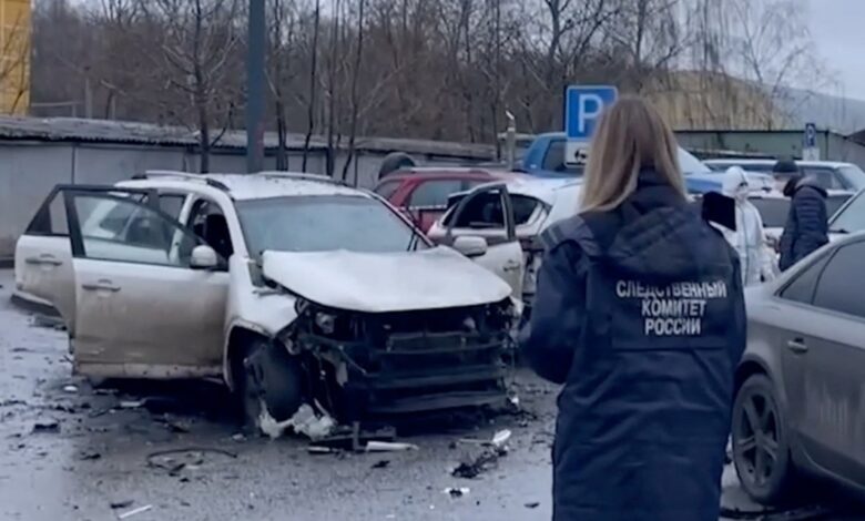 Moscow car bomb kills Russian general, investigators say