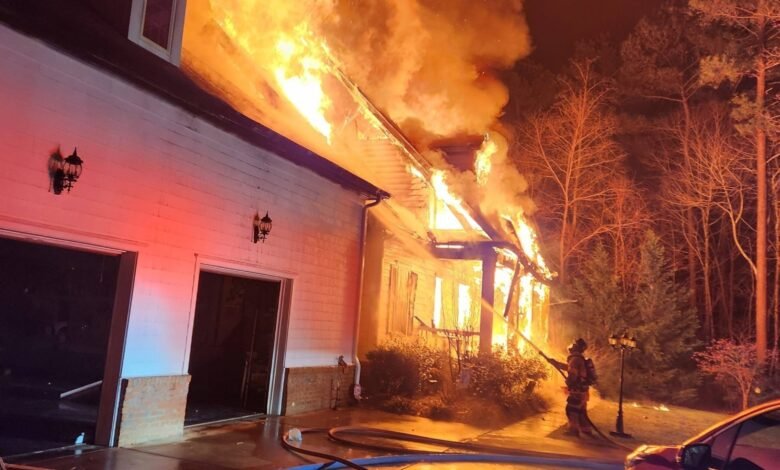 NASCAR driver Denny Hamlin's father killed and mother injured in North Carolina house fire