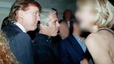 Newly released photos from Epstein's estate include images of Trump and Clinton