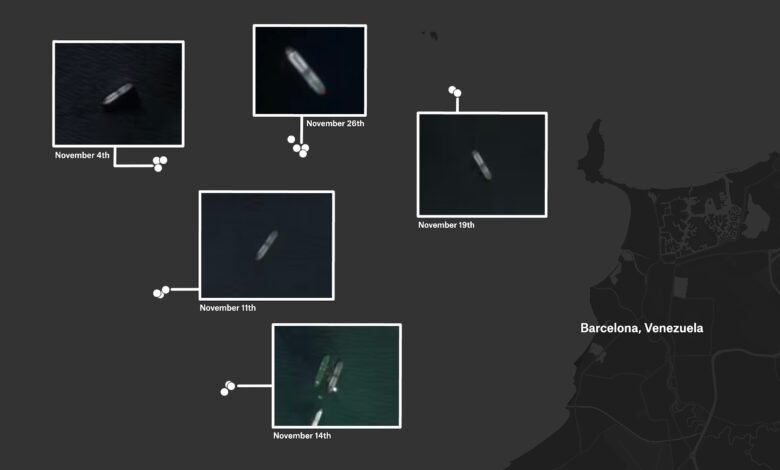 Satellite images suggest 'deliberately' manipulated location data of seized oil tanker