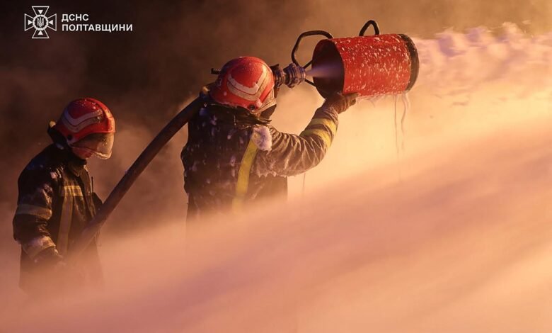 Two dead in overnight Russian attack on infrastructure in Ukraine, officials say