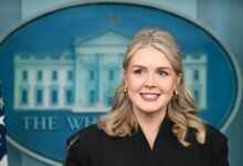 White House Press Secretary Karoline Leavitt announces she is pregnant