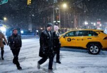 PHOTO: Winter snowstorm hits New York City