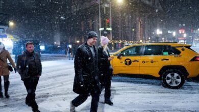 PHOTO: Winter snowstorm hits New York City