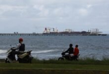 PHOTO: Oil tankers anchored near Puerto Cabello